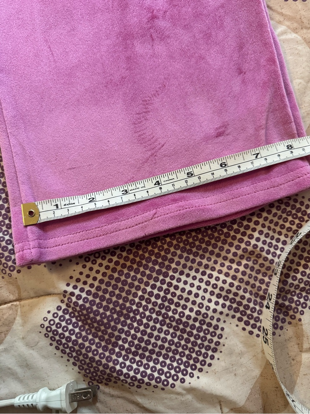 Juicy Couture Hot Pink Velour Lounge Set with Embellished Logo - Picture 5 of 8